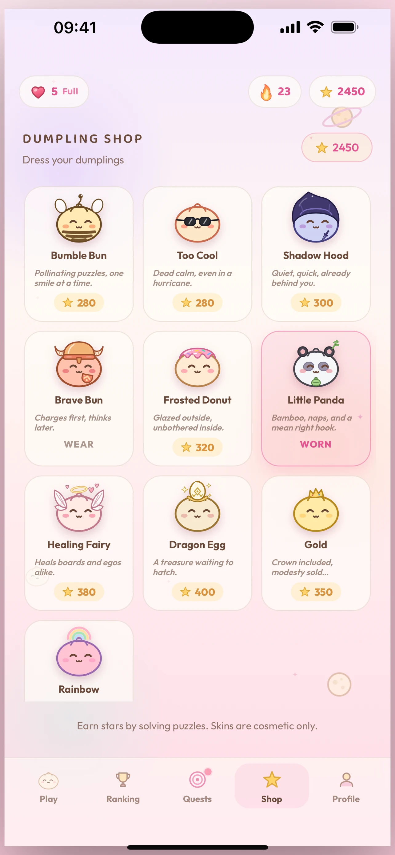 Dumpling Galaxy: Logic Puzzle screenshot